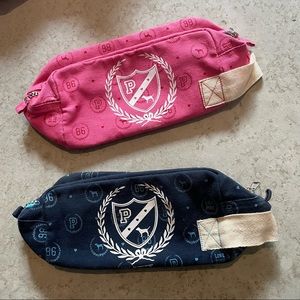 VS Pink logo makeup bags